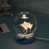 Stars And Seas; Ocean Series Crystal Ball Ornaments; Night Lights; Bedroom Desktop Decorations; Creative Birthday Gifts - Mysterious Devil Fish