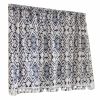 Kitchen Window Curtains Household Partition Curtain Small Half Cafe Curtain, Blue - Default