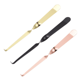 Uxcell 200x18mm Put Out Tool Extinguish Hook Spiral Candle Wick Dippers 3 Colors 3 Pack - Uxcell