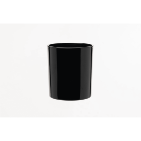 EOTW Candle Supply 10 oz. Empty 12 Pack Luxury Glossy Black Jars for Candle Making. - EOTW Candle Supply
