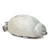 Angry Blob Seal Pillow Chubby 3D Novelty Sea Lion Doll Plush Stuffed Toy Baby Sleeping Throw Pillow Gifts for Kids Girls - 80cm - Happy
