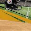 [Personalization Only] Official NFL Steelers - 62" x 84" Personalized Washable Rug - Personalization Only