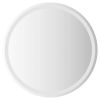 LED Bathroom Mirror 27.6" Round - Transparent