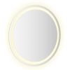 LED Bathroom Mirror 23.6" Round - Transparent