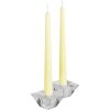 Hyoola 12" Ivory Dripless European Made Taper Candles, Unscented Paraffin Wax with Cotton Wicks, 12-Pack - Hyoola