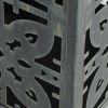 Noble House Parkman Iron Large Handcrafted Decorative Lantern, Black Patina - Noble House
