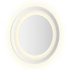 LED Bathroom Mirror 11.8" Round - Transparent