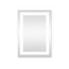 Frameless Rectangular LED Light Bathroom Vanity Mirror - 20*28