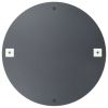Frameless Mirror Round 31.5" Glass - Silver