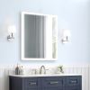 LED Lighted LED Lit Mirror Rectangular Fog Free Frameless Bathroom Vanity Mirror - 28*36