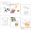 MILIVIXAY 3PCS Heart Candle Molds- Plastic Candle Making Molds-Perfect for Heart Candles. - MILIVIXAY