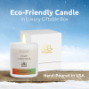 Soy Wax Candle in Glass Jar Cozy Christmas Clean Burn up to 80 Hours Handmade in USA Natural and Safe by Relaxcation 10 oz - RELAXCATION