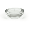 Hosley Set of 18, Clear Glass Tea Light Candle Holders - HOSLEY
