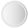 LED Bathroom Mirror 19.7" Round - Transparent