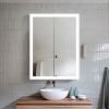 LED Lighted LED Lit Mirror Rectangular Fog Free Frameless Bathroom Vanity Mirror - 24*32
