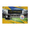 [Personalization Only] Official NFL Steelers - 20" x 32" Personalized Washable Rug - Personalization Only