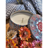 Soy Wax Candle in Tin Jar White Gardenia Clean Burn up to 25 Hours Handmade in USA Natural and Safe by Relaxcation 6 oz - RELAXCATION